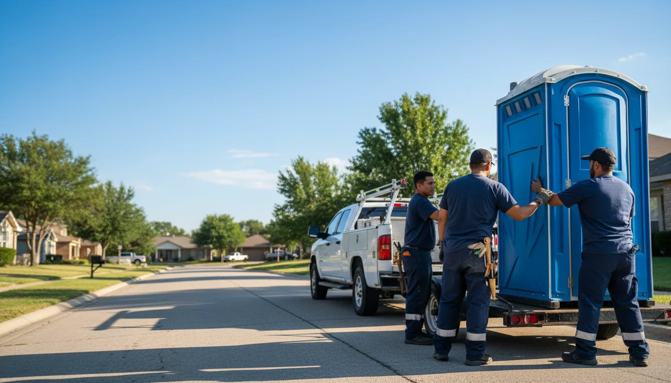 Portable Toilet Rental in North Richland Hills, TX near me